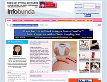 Tablet Screenshot of infobunda.com